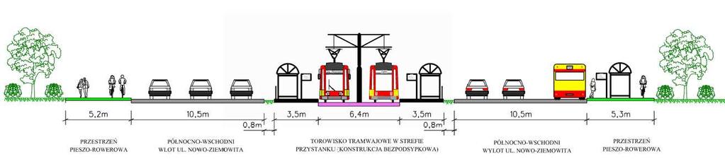 Studium przebiegu ul. Nowo Ziemowita Swojska 20 Rys. 4.