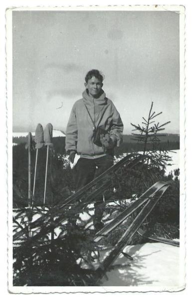 Krzysztof Fiałkowski na Kasprowym