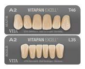 Pojedyncza płytka VITA Physiodens vita 88 pln Przody 19,90 pln Zęby vita mft Zęby wykonane z akrylu.