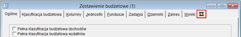 Z karty Wyniki można sprawozdanie eksportować do Sigmy (za pomocą ikony ) oraz do systemu BeSTi@ (za pomocą ikony ).