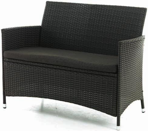 poliestru. Stelaż z aluminium proszkowanego.