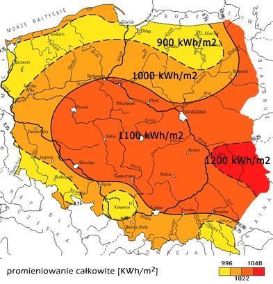 Zmniejszamy zapotrzebowanie na EP Zastosowanie kolektorów słonecznych do wytworzenia ciepłej wody użytkowej Zakładamy stopień wytwarzania c.w.u. z poszczególnych źródeł ciepła np.