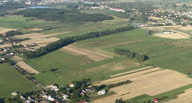 Fragment mapy okolic Zamościa i Żdanowa w XVIII w. Ferdinand von Mieg, Karte des Königsreich Galizien und Lodomerien 1: 28800, 1782 r.