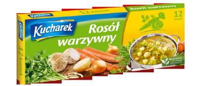 KOSTKI ROSOŁOWE Najpopularniejsze smaki kostek rosołowych dostępne są