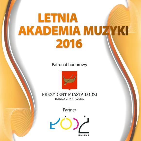 Letnia Akademia Muzyki to cieszące się dużą popularnością kursy wykonawcze organizowane w czasie wakacji przez Akademię Muzyczną w Łodzi.