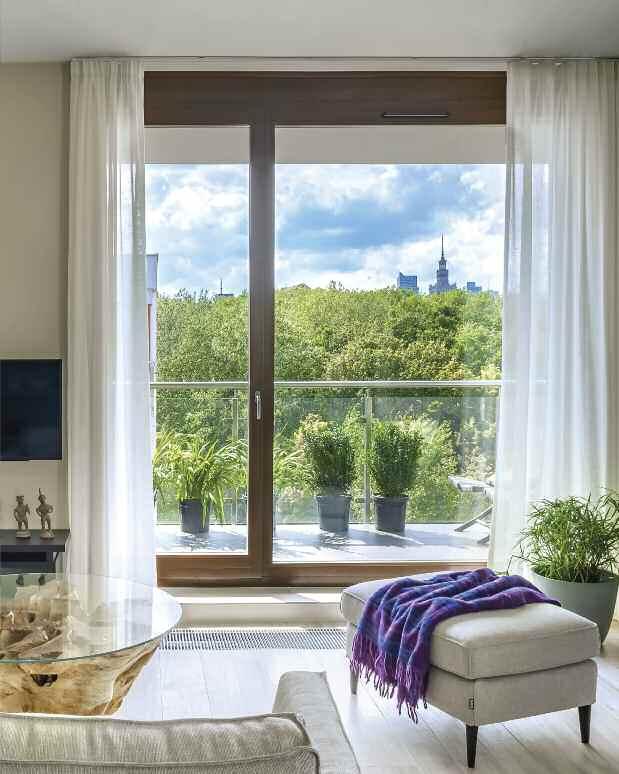 DOM/ Warszawa WIDOK JAK MILION DOLARÓW Drzewa na skarpie wiślanej