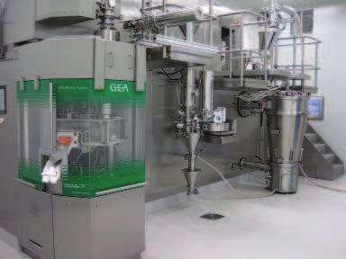 produktowy do wszystkich procesów: granulacja, suszenie i powlekanie peletek (lub tabletek) w jednym procesorze bez konieczności przeprowadzania zmian mechanicznych jedna konstrukcja/wysokość
