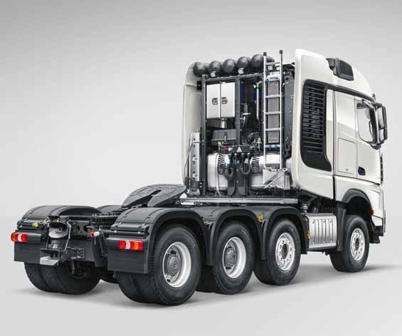 Actros do 250 ton. Skoncentrowana technika w skrócie.