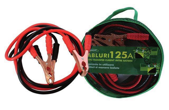 Profesjonalne 125A kable rozruchowe Ext dia 8mm, długość kabli