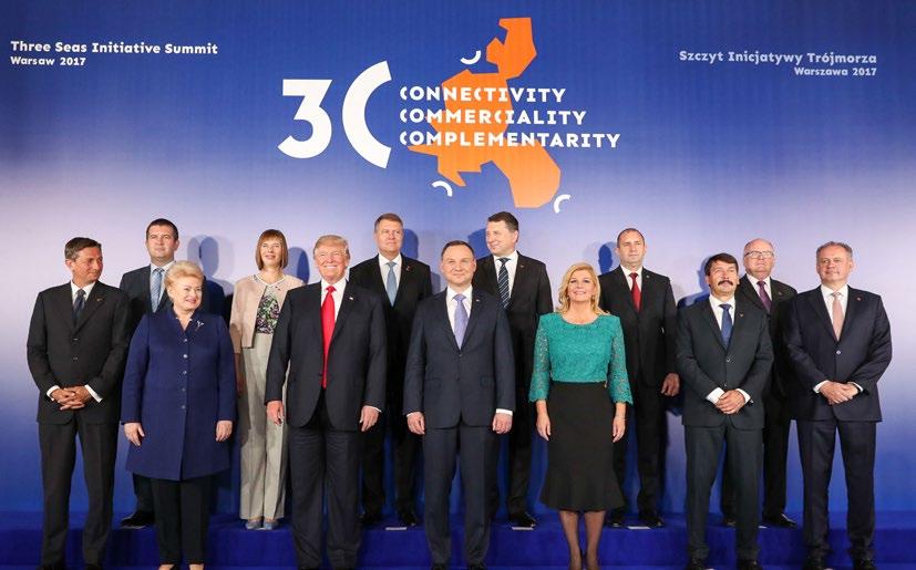 Zadanie dofinansowane ze środków Ministerstwa Spraw Zagranicznych NEWSLETTER lipiec 2017 SZCZYT TRÓJMORZA 2017 PONADTO W NUMERZE