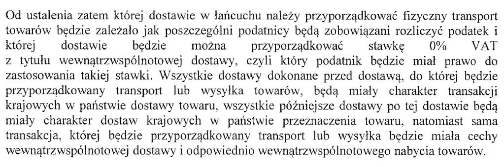 Transakcje łańcuchowe art. 22 ust.