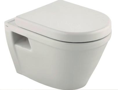 H /II Sentique Miska wc wisząca 375 x 590 mm,