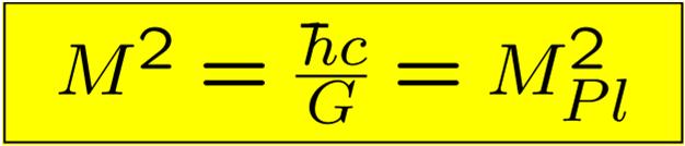 ważne gdy: czyli dla masy: Przy skali Plancka czasoprzestrzeń staje się kwantową pianką ( quantum foam ).