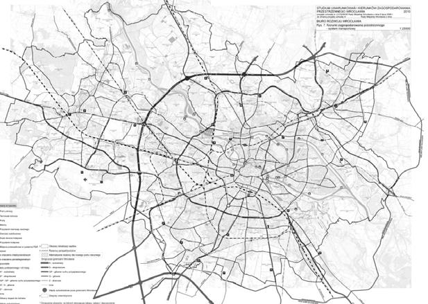 Sieć transportowa - plan Inżynieria ruchu 45