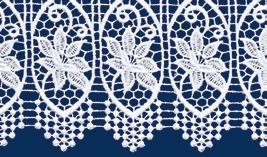 10370 Lambrekin gipiurowy / Guipure valance / Ламбрекен  