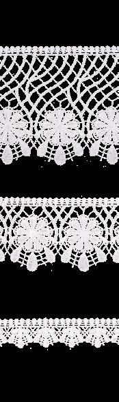 Koronka gipiurowa / Guipure lace / Кружево  (cm): 18,0; 11,5;