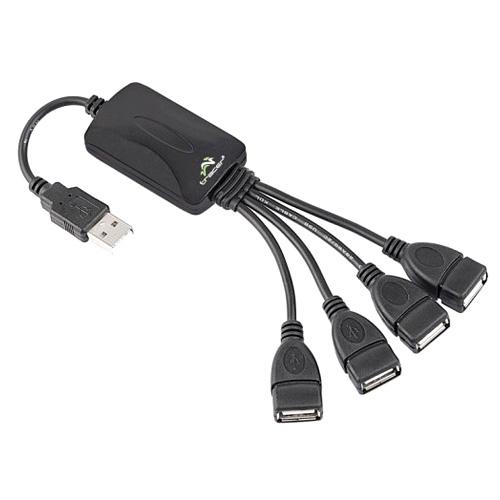 HUB USB 4 porty 2.0 aluminium/ea115 KOMP.