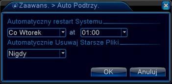4.3 Użytkownicy Lista aktualnie zalogowanych po sieci do rejestratora