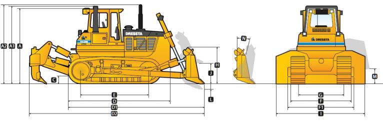 POJEMNOSCI ' TD-25M Extra TD-25R Extra Pojemności układów Zbiornik paliwa 825 l 770 l Układ chłodzenia 56 l 67.