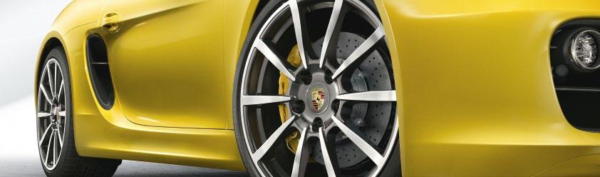 S Koła ze stopów lekkich Carrera S 8 J x 20 z oponami 235/35 ZR 20 z przodu, koła ze stopów lekkich Carrera S 9,5 J x 20 z oponami 265/35 ZR 20 z tyłu Układ kontroli ciśnienia w oponach (TPM) Środek