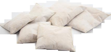 absorbuje do 9,43 litra oleju (1 kg / 9,43 litra) Bardzo