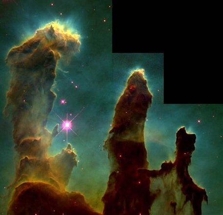 Narodziny gwiazd M 16 - mgławica w