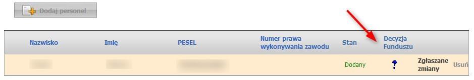 personelu w Zgłoszeniu zmian do umów klikamy Przekaż do OW NFZ w celu przesłania zgłoszenia drogą elektroniczną. 13.