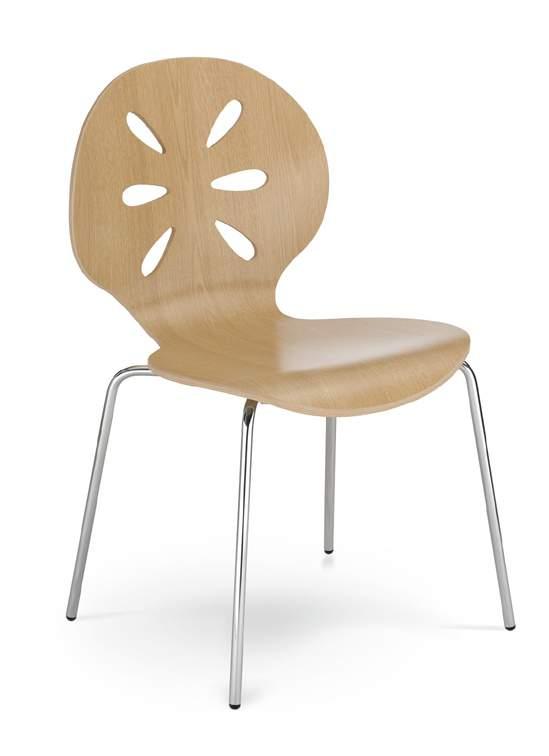 ROSA REMODEX DOSTĘPNE LAMINATY D Kubełek wykonany z bukowej, profilowanej sklejki.