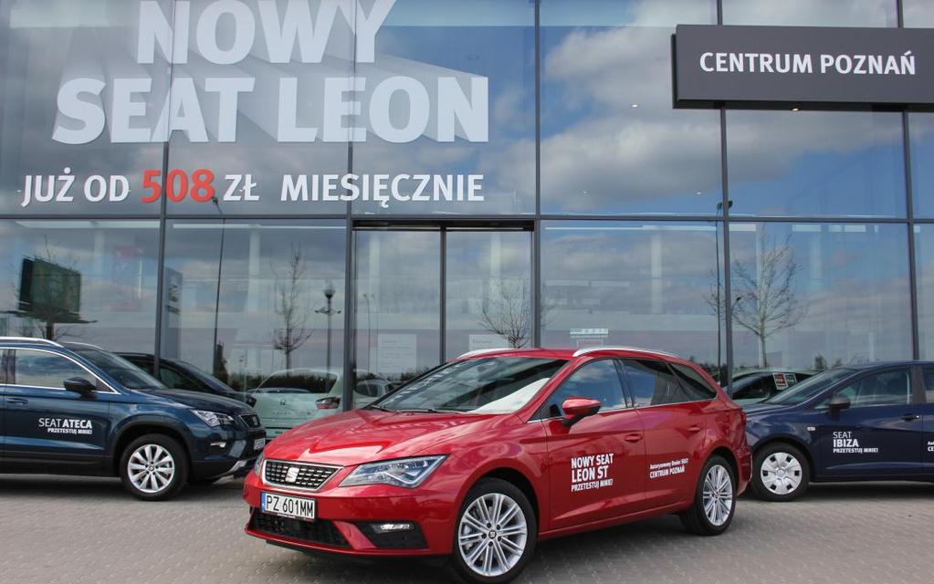 Seat Leon ST 1.8 TSI 180 KM Xcellence DEMO SEAT Centrum Poznań 101100 PLN DANE OGÓLNE Adres oferty: http://www.centrumpoznan.seat-auto.