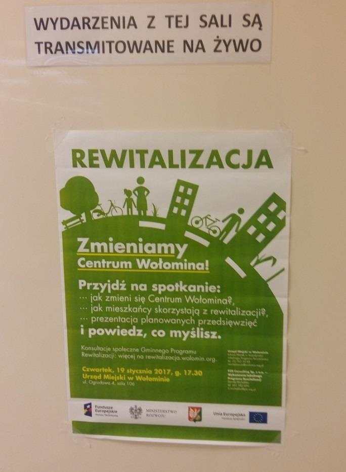 Wpłynęło 18 uwag (7 formularzy konsultacyjnych), opinii, spostrzeżeń, w tym jedna z uwag została złożona przez Starostwo Powiatowe w Wołominie, druga przez Miejską Bibliotekę Publiczną.