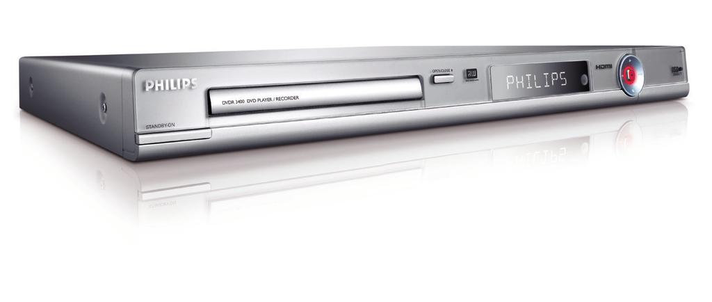DVD Player/ Recorder DVDR3400