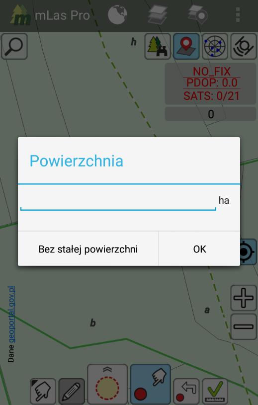 Narzędzie wstawiania zdefiniowanego kształtu służy do wstawiania i edycji obiektów o zdefiniowanej powierzchni lub wybranym kształcie (koło, prostokąt).