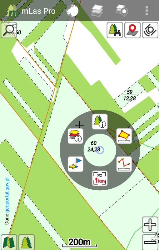 Ponownie wskazując palcem na mapie punkt docelowy można go: odznaczyć/zaznaczyć jako docelowy, ukryć, wyłączyć, usunąć lub edytować jego opis.