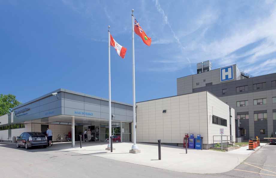 STRATHROY HOSPITAL STRATHROY (CANADA) Ventilated Façade: Basalt Grey