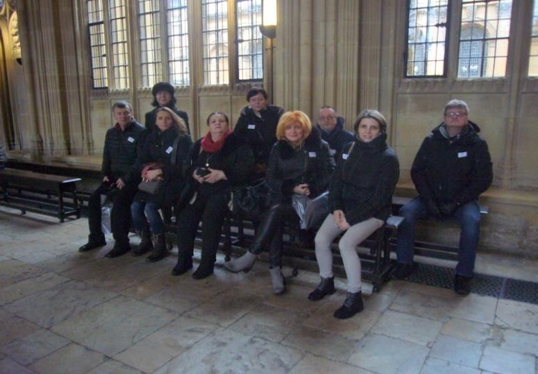 Z przewodnikiem zwiedziliśmy Bodleian Library - jedną z najstarszych i największych bibliotek w kraju. Spacer po Oxfordzie Zwiedzanie Bodleian Library.