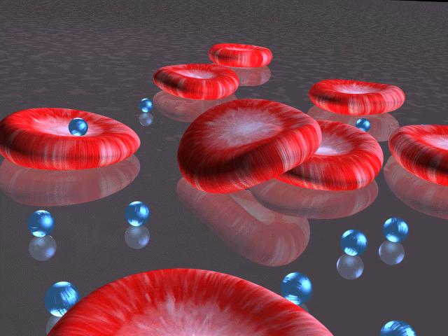 Respirocyty (sztuczne czerwone krwinki) Odwracalne wiązanie tlenu i dwutlenku węgla (zatrucia,