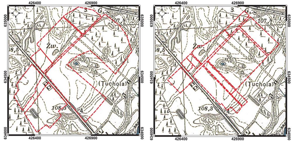 ARCHEOLOGIA POZA ARCHAĪOS. PRZYKŁAD OBOZU JEŃCÓW WOJENNYCH 189 Z mapy wydanej w 1933 r. można jednak wnioskować, że ponowny etap zasiedlania terenu byłego obozu obecny był już wtedy.