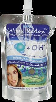 Polecamy: woda redox- jonizowana - żywa woda alkaliczna -