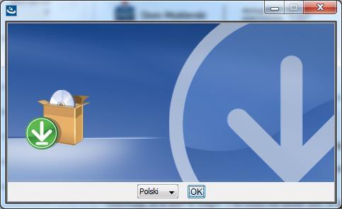 Następnie należy postępować zgodnie z poniższymi krokami: 1 1. W pierwszym oknie instalatora należy wybrać język oraz kliknąć OK w celu przejścia do procesu instalacji. 2 3 2.