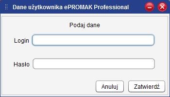 W przypadku uruchomienia ze skrótu niezbędne jest zalogowanie poprzez indywidualny identyfikator (Login) oraz hasło do systemu transakcyjnego supermakler. 4.