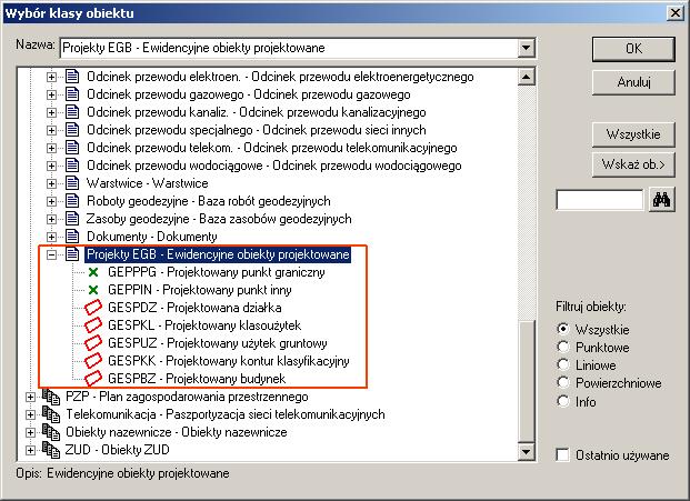 Technologie GEO-INFO V Podziały Str. 5 (35) PODZIAŁY Podziały z wykorzystaniem obiektów projektowanych Uwaga! Możliwość zastosowania niżej opisanej technologii jest dostępna od wersji 10.