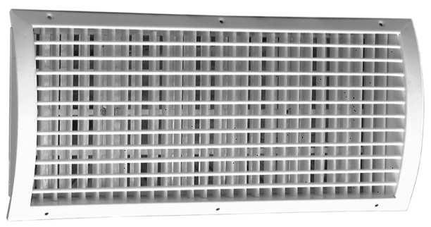 B 88 Kratka uniwersalna KUC 2 B + 50 A + 50 C Wymiar C = 35 mm lub C = 70 mm, w zale noœci od wyposa enia kratki w lotki pojedyncze (wyci¹g) lub podwójne (nawiew).