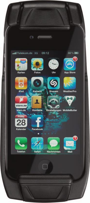 TELEMATYKA 02 Uchwyty do telefonów komórkowych Przy wyborze telefonu komórkowego do swojego Mercedesa mają Państwo obecnie tak wielką swobodę, jak nigdy dotąd w ciągu kilku sekund, na zatrzask, można