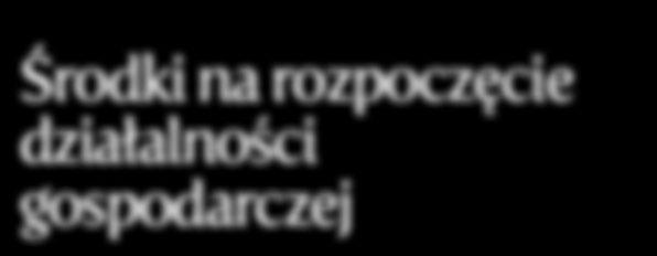 Środki na rozpoczęcie działalności gospodarczej Masz pomysł na własny biznes? Zamierzasz podjąć pracę na własny rachunek i rozpocząć działalność gospodarczą? Potrzebujesz pieniędzy na start?