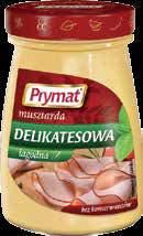 Musztarda delikatesowa 185 g Oferta skierowana tylko do Klientów