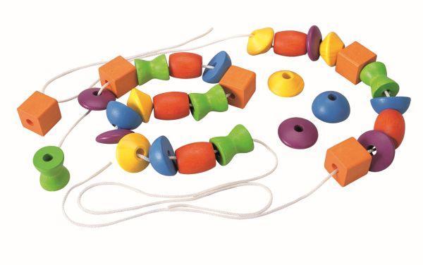 Nawlekanka z figurami, Plan Toys