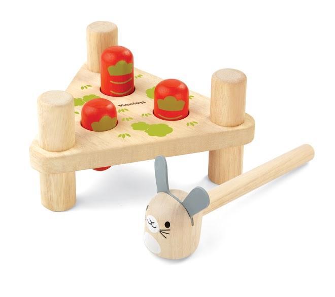 Przebijanka króliczki, Plan Toys
