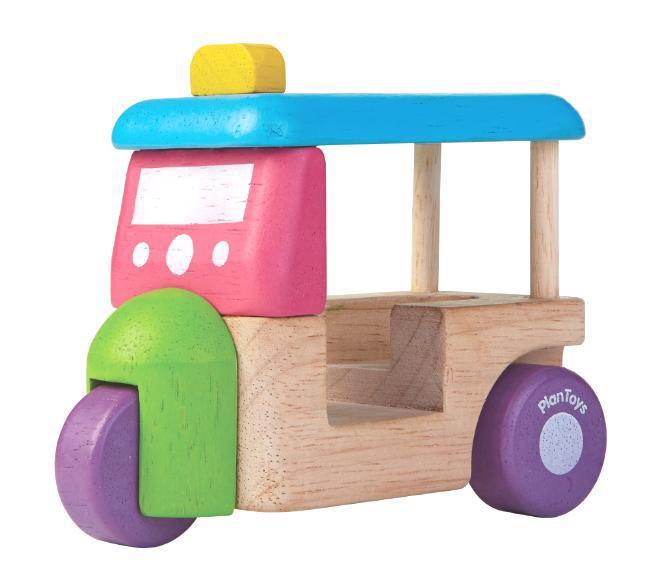 Mini autko-riksza Tuk Tuk, Plan Toys