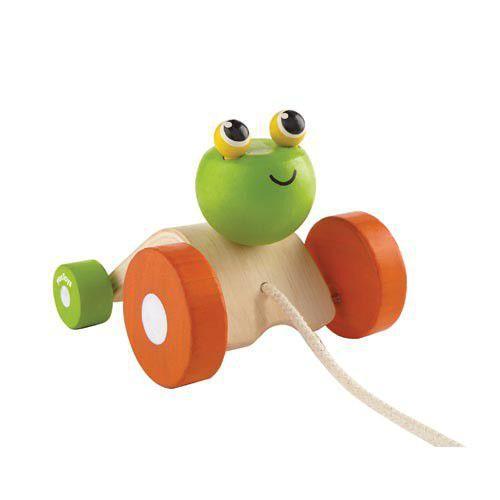 Żabka do ciągnięcia, Plan Toys