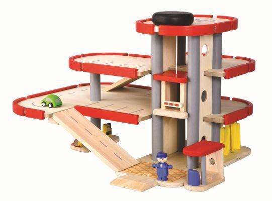 Piętrowy parking Plan Toys